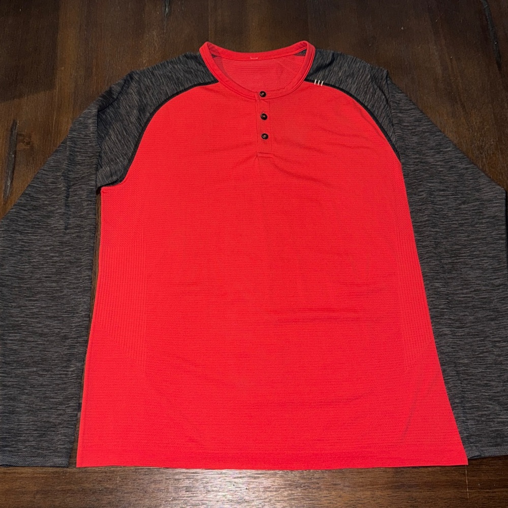 Lululemon Metal Vent Tech Long Sleeve Henley XL